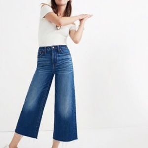 Madewell wife leg crop jeans